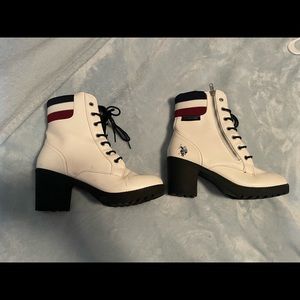 White Assn Polo Boots